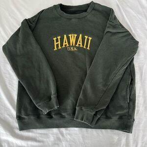 Brandy Melville Hawaii Embroidered Crewneck